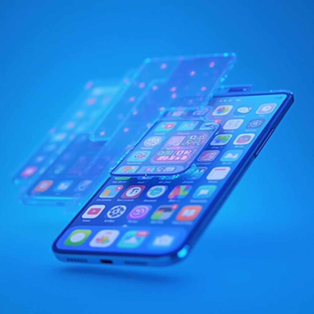 iOS app development showcase featuring modern mobile applications